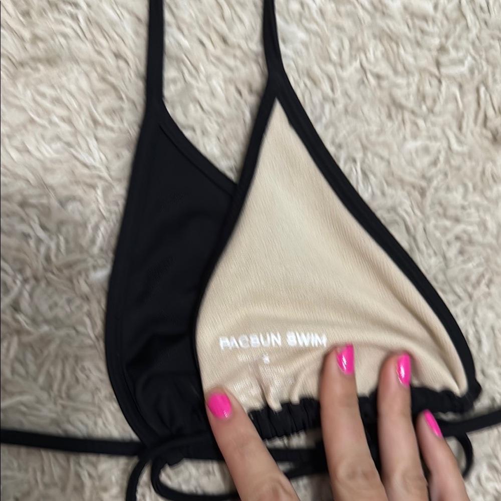 Black Triangle Bikini Set - image 6